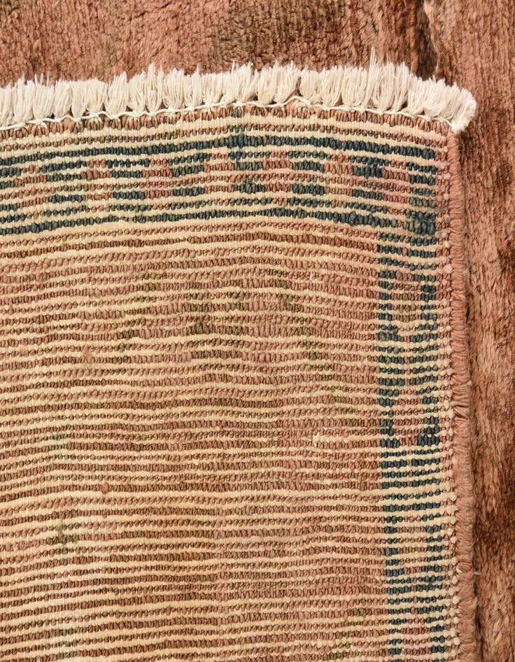 Detail image of  4' 2 x 8' 3  Hand Knotted Balouch Persian Wool Runner Rug