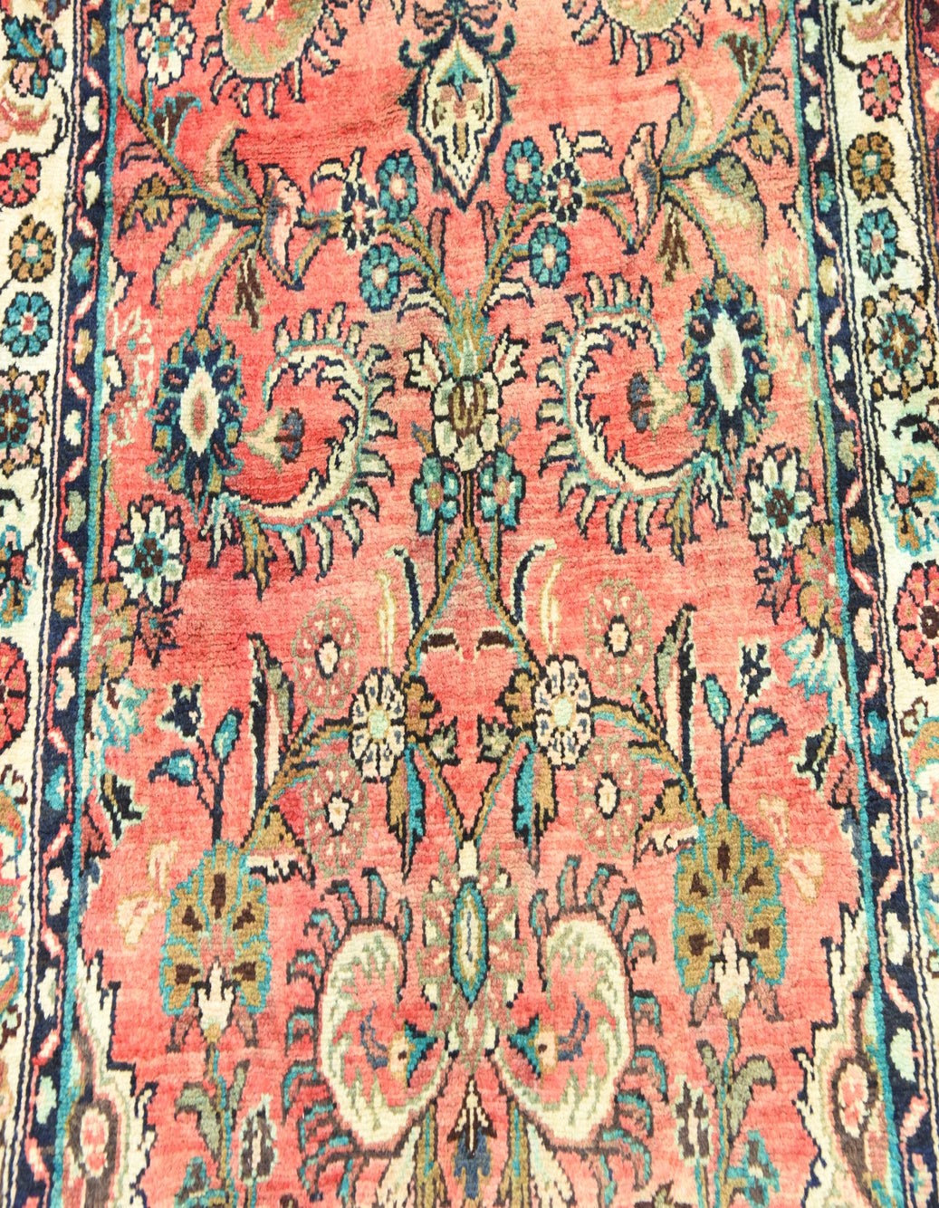 Rust Red 3' 8 x 10' 3 Hand Knotted Borchelu Persian Wool Runner Rug ...