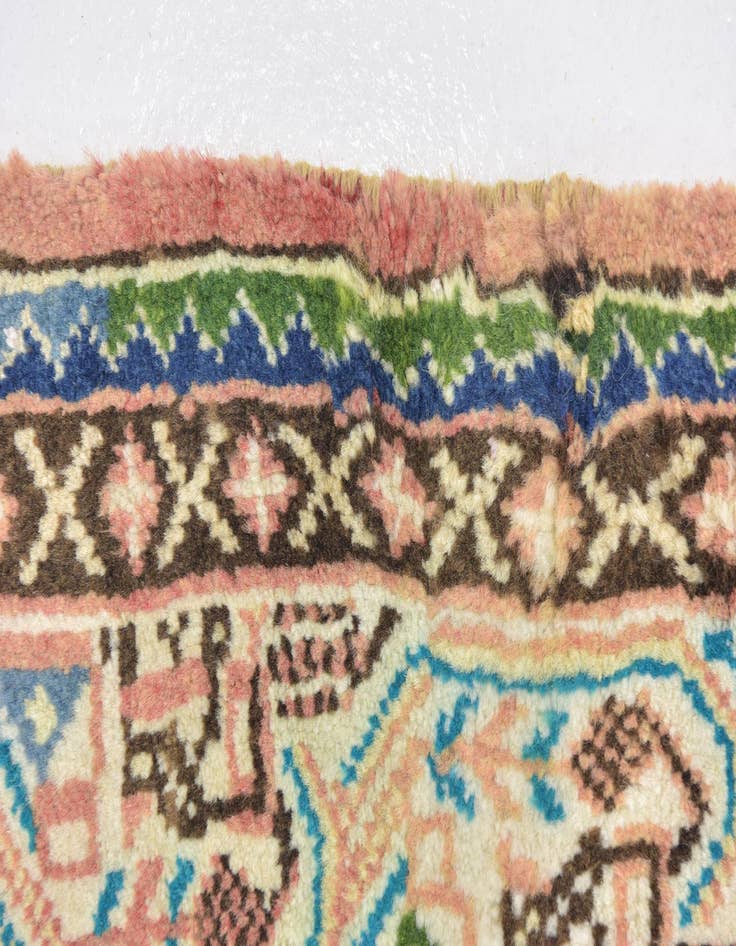 Detail image of  4' 7 x 10' 5 Botemir Wool Runner Rug