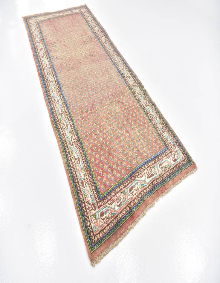 Detail image of  4' 7 x 10' 5 Botemir Wool Runner Rug