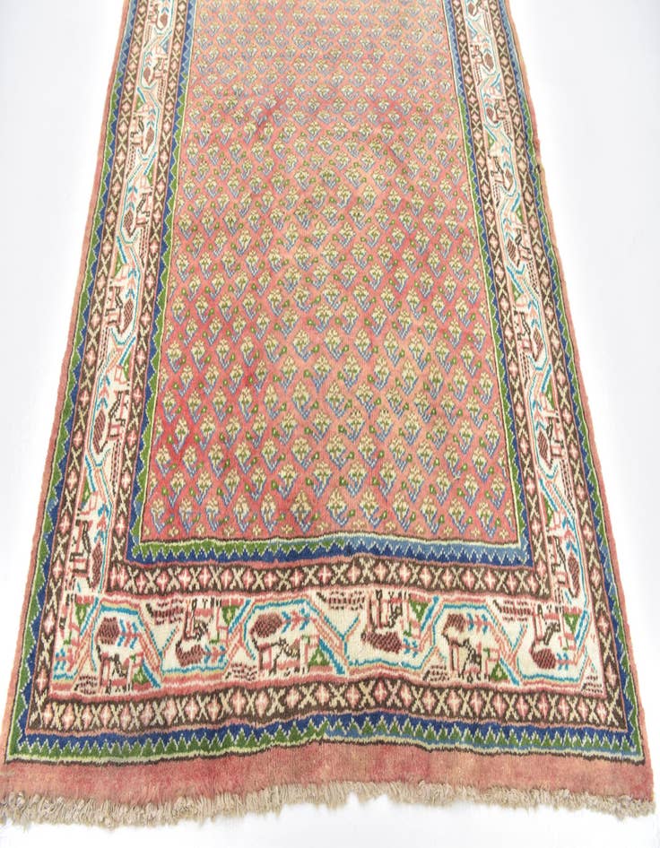Detail image of  4' 7 x 10' 5 Botemir Wool Runner Rug
