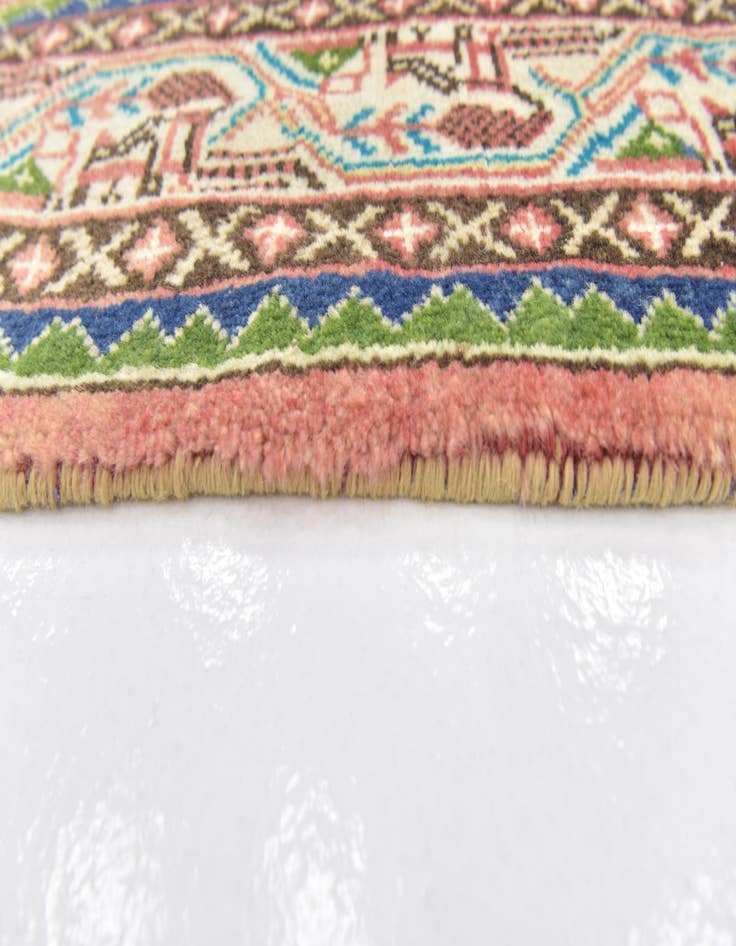 Detail image of  4' 7 x 10' 5 Botemir Wool Runner Rug