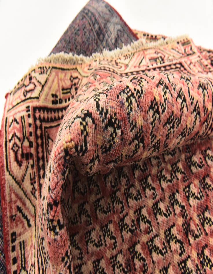 Detail image of  2' 10 x 11' 2  Hand Knotted Botemir Persian Wool Runner Rug