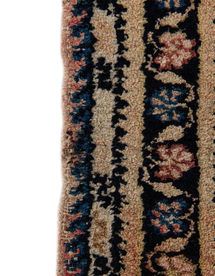 Detail image of  2' 1 x 3' 10  Hand Knotted Hamedan Persian Wool Runner Rug