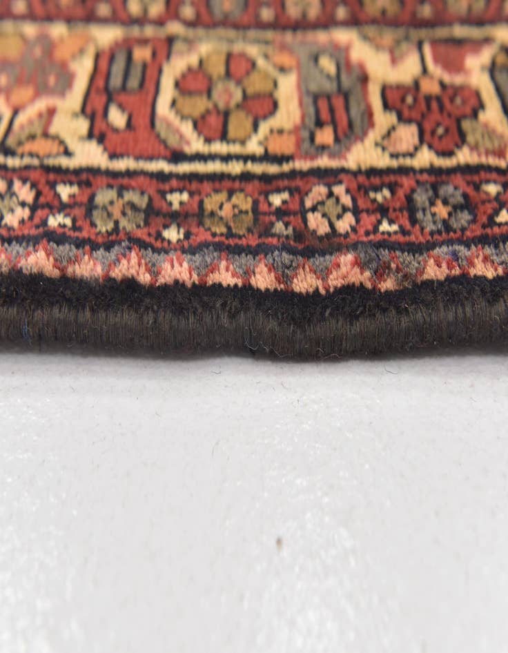 Detail image of  3' 6 x 10' 3  Hand Knotted Hossainabad Persian Wool Runner Rug