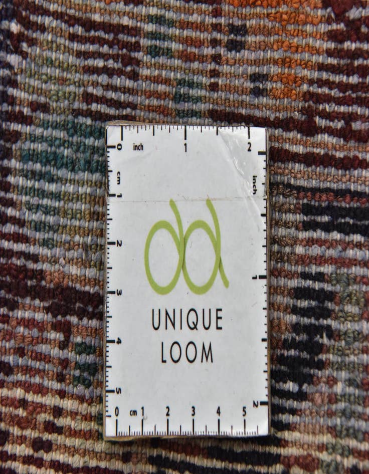 Detail image of 3' 10 x 10' 4 Hand Knotted Hossainabad Persian Wool Runner Rug