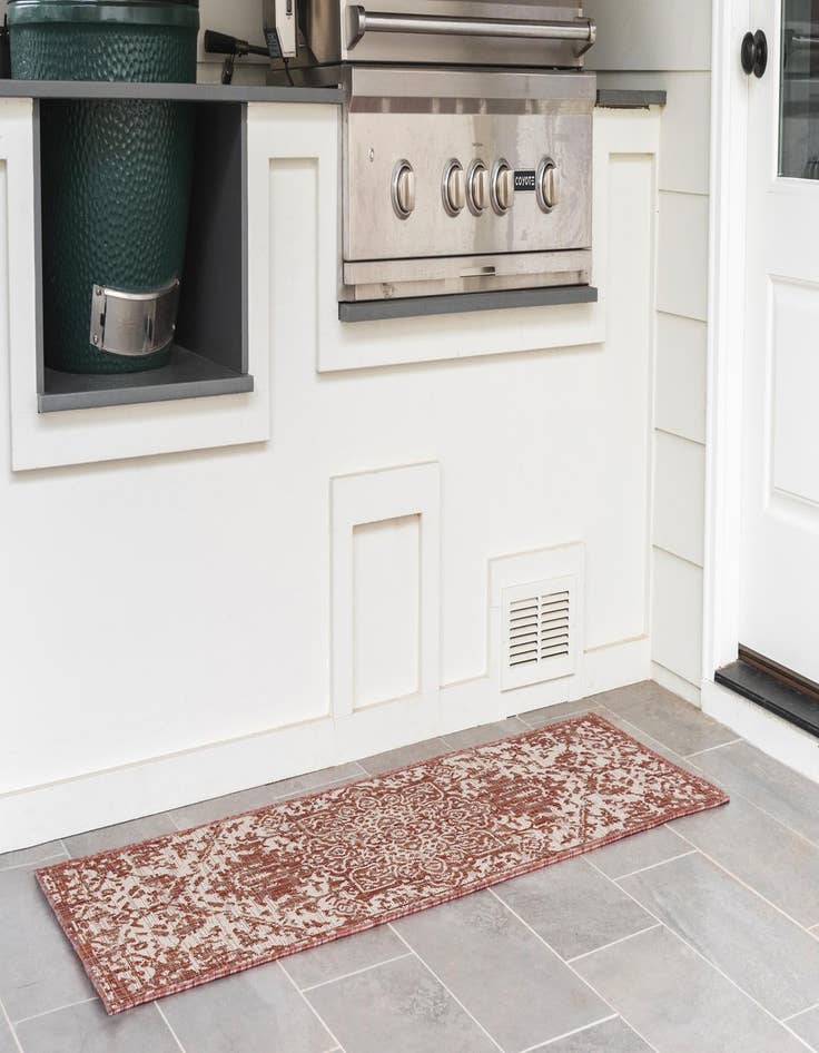 Detail image of  2' x 8'  Washable Jill Zarin Dubai Indoor / Outdoor Runner Rug