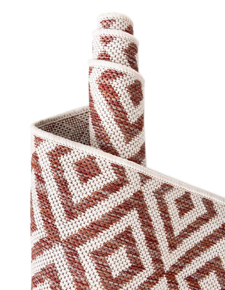 Detail image of  2' x 6'  Washable Jill Zarin Costa Rica Indoor / Outdoor Runner Rug