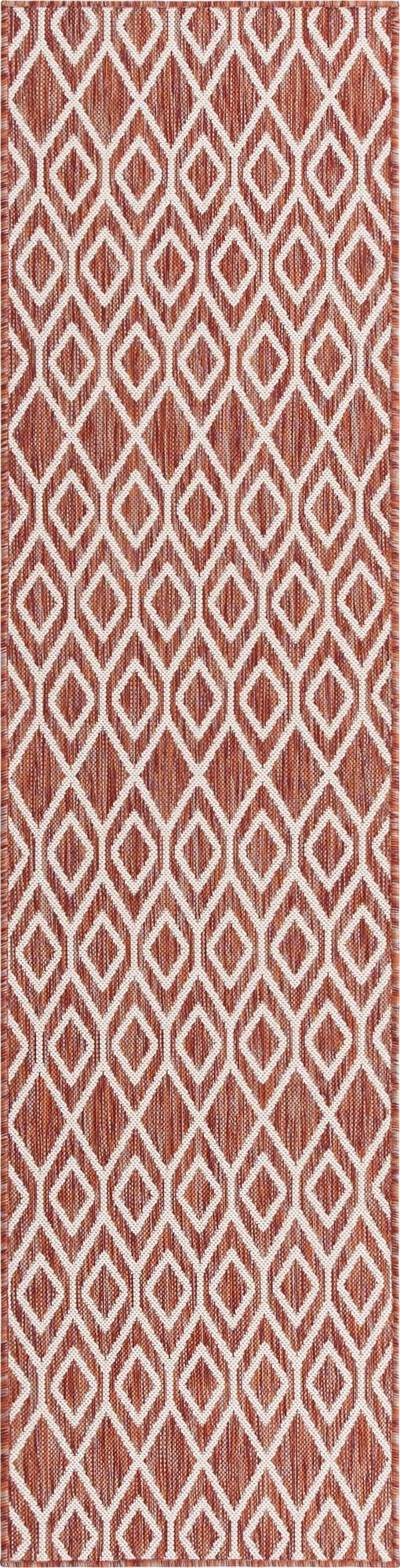  2' x 8'  Washable Jill Zarin Turks and Caicos Indoor / Outdoor Runner Rug