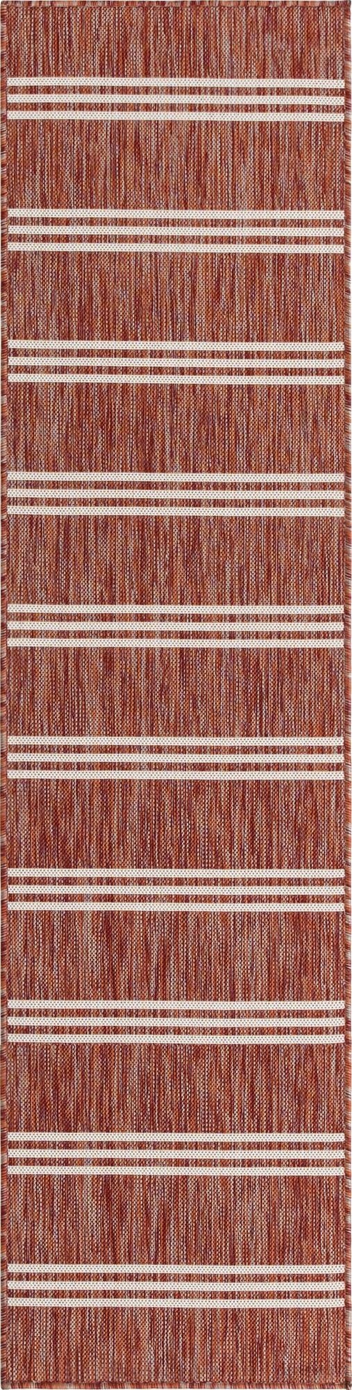 Primary image  2' x 8'  Washable Jill Zarin Anguilla Indoor / Outdoor Runner Rug