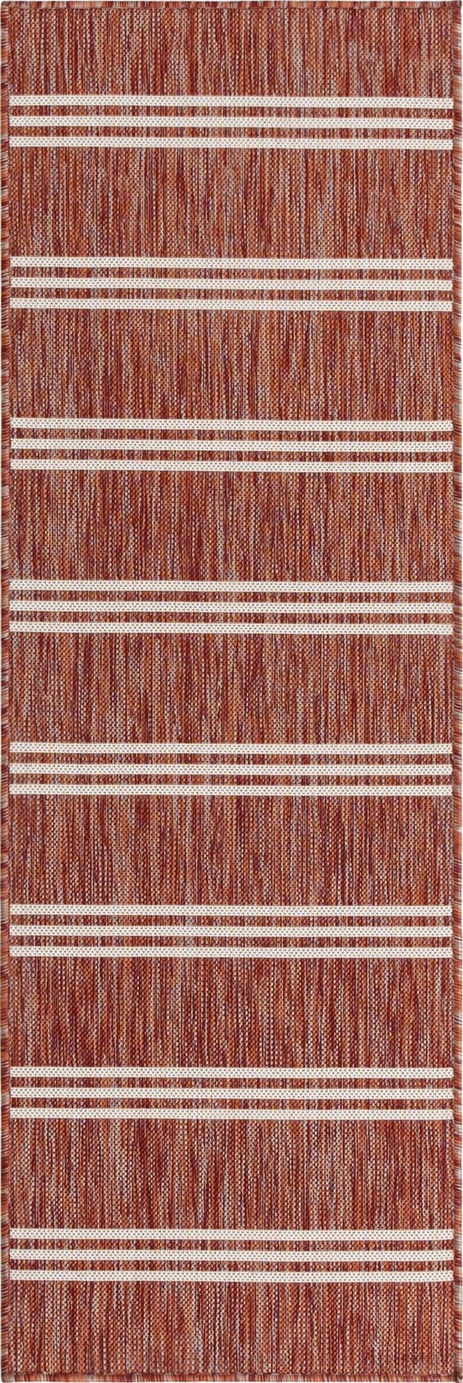  2' x 6'  Washable Jill Zarin Anguilla Indoor / Outdoor Runner Rug