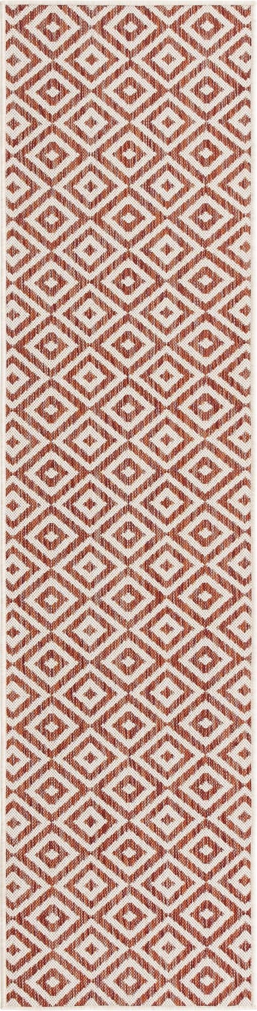  2' x 8'  Washable Jill Zarin Costa Rica Indoor / Outdoor Runner Rug