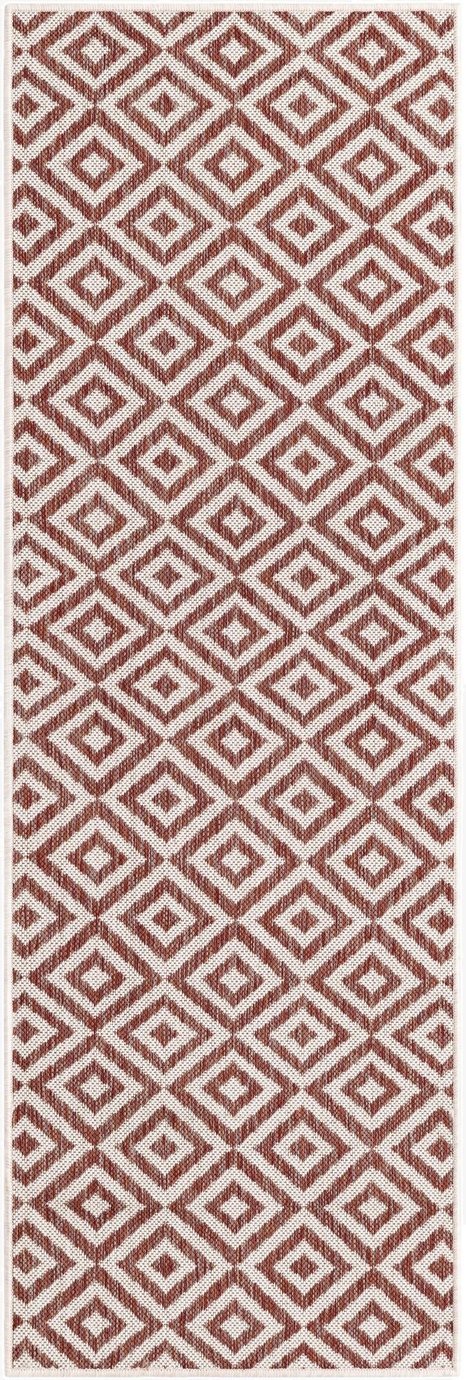  2' x 6'  Washable Jill Zarin Costa Rica Indoor / Outdoor Runner Rug