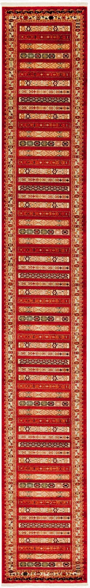  2' 7 x 19' 8 Kashkuli Gabbeh Runner Rug