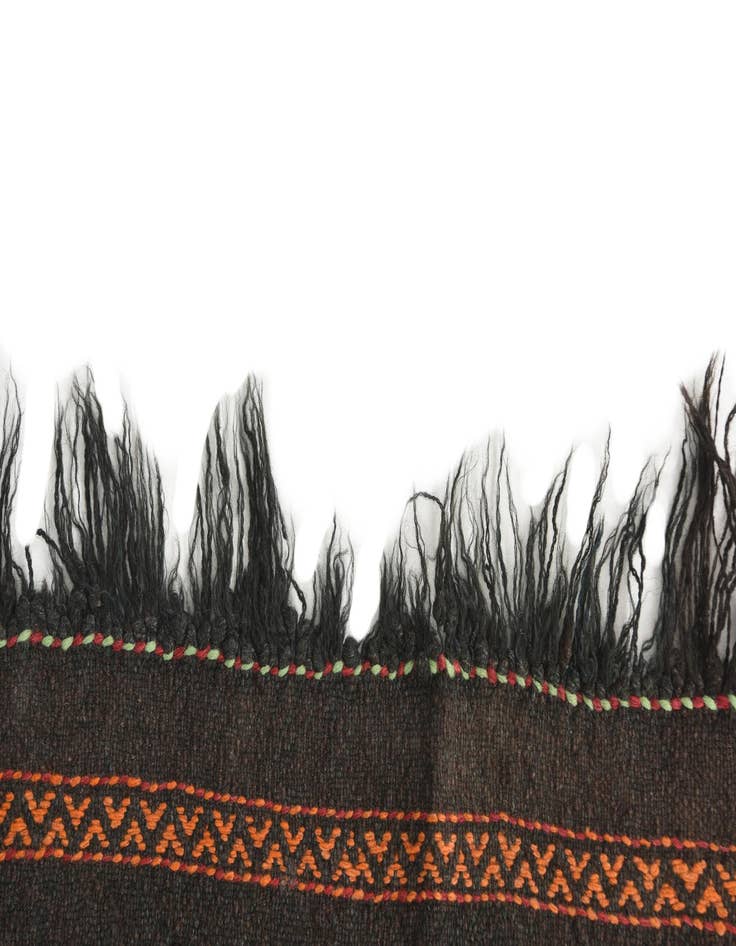 Detail image of  2' x 8' 5  Hand Knotted Kilim Fars Persian Wool Runner Rug