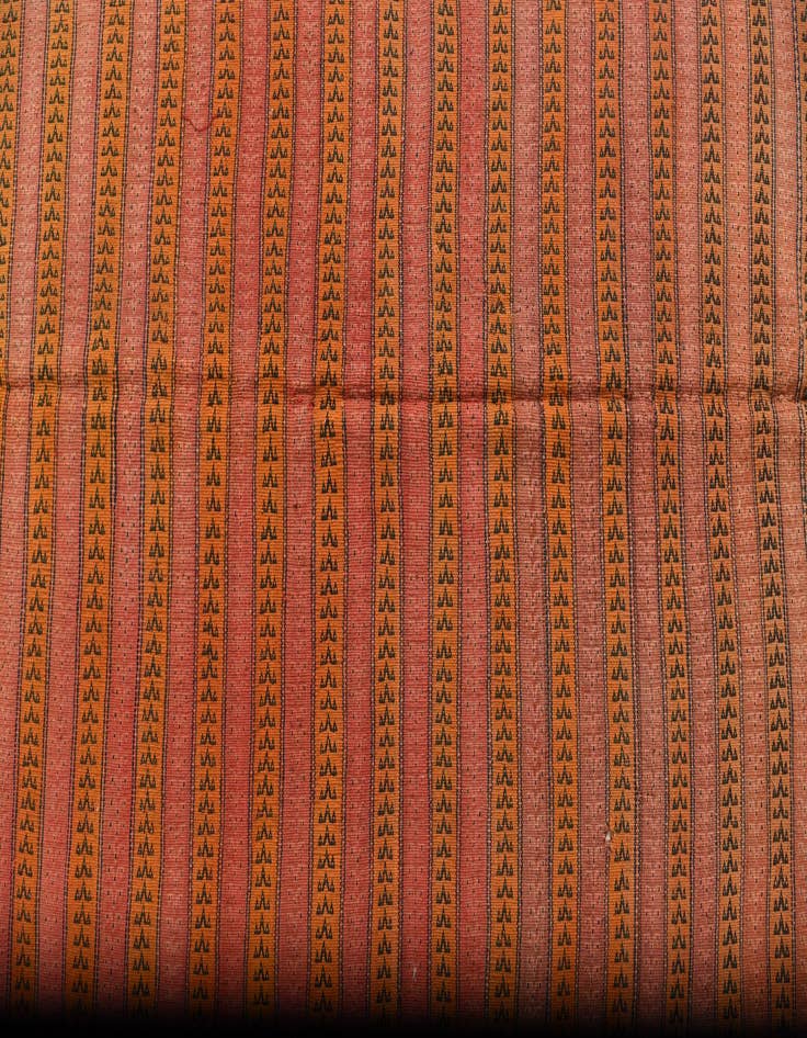 Detail image of  4' 3 x 9' 7  Hand Woven Kilim Fars Wool Runner Rug