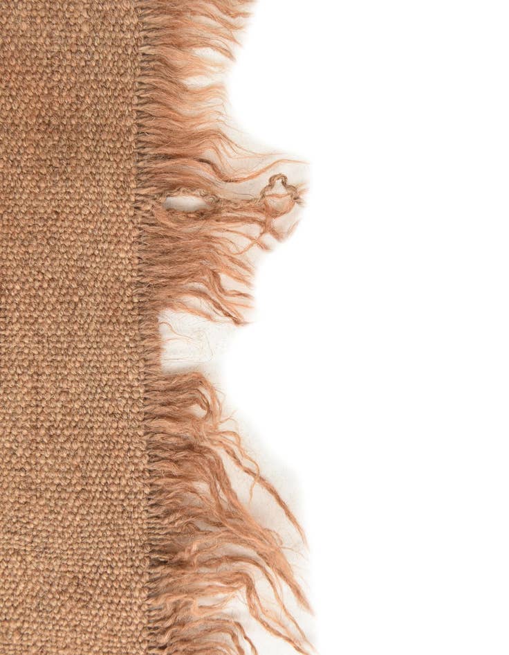 Detail image of  4' 3 x 15'  Hand Woven Kilim Fars Wool Runner Rug