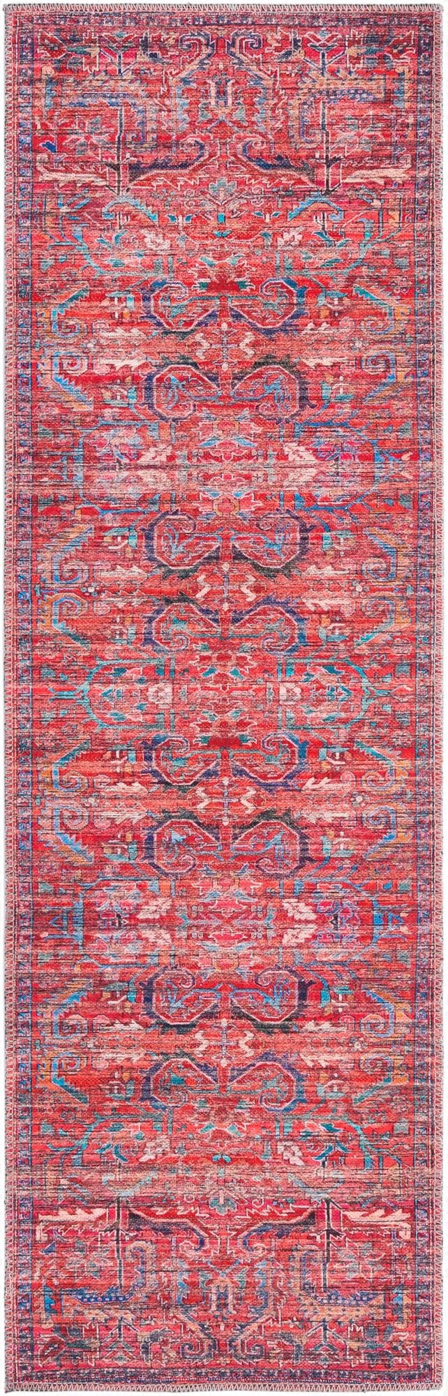 Primary image  2' x 6'  Washable Maahru Runner Rug
