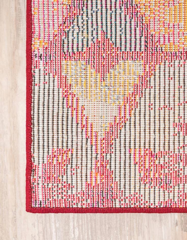 Detail image of  2' 7 x 10'  Washable Mesa Runner Rug