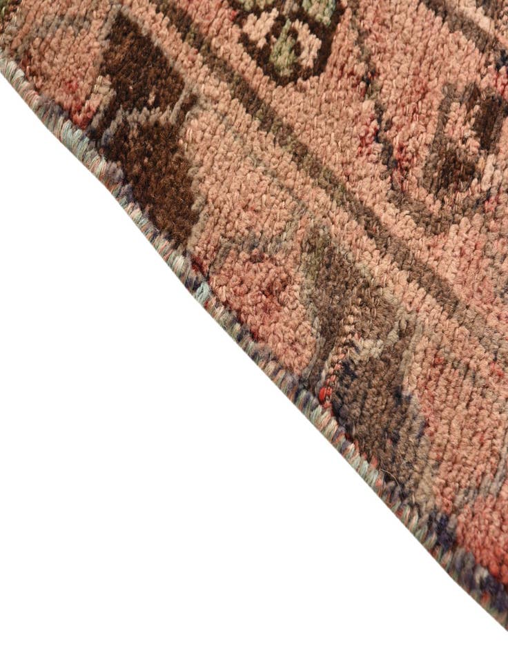 Detail image of  4' 3 x 8' 4  Hand Knotted Meshkin Persian Wool Runner Rug