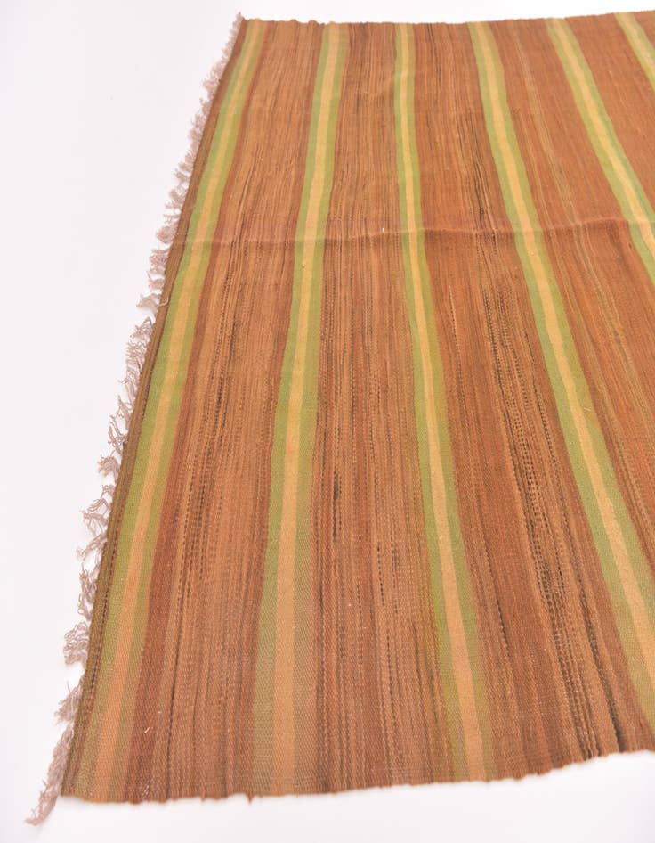 Detail image of  5' 3 x 11' 2  Hand Knotted Moroccan Wool Runner Rug