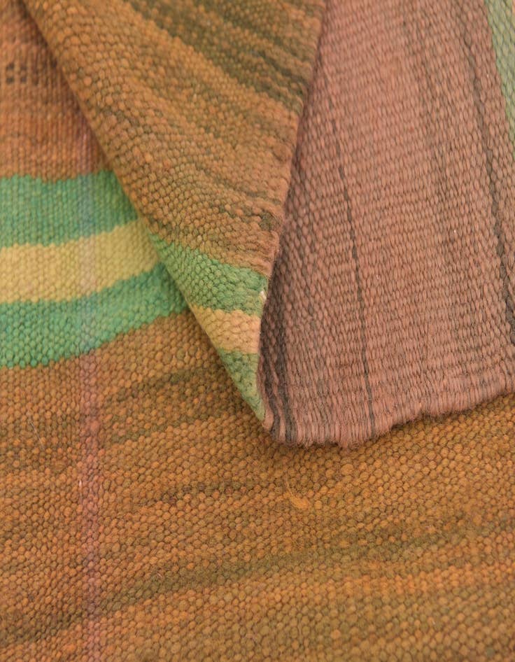 Detail image of  5' 3 x 11' 2  Hand Knotted Moroccan Wool Runner Rug