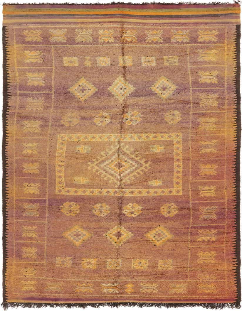 A 15 ft runner rug in oranges and reds, featuring a Southwestern tribal pattern with a central medallion and geometric motifs, ideal for hallways.