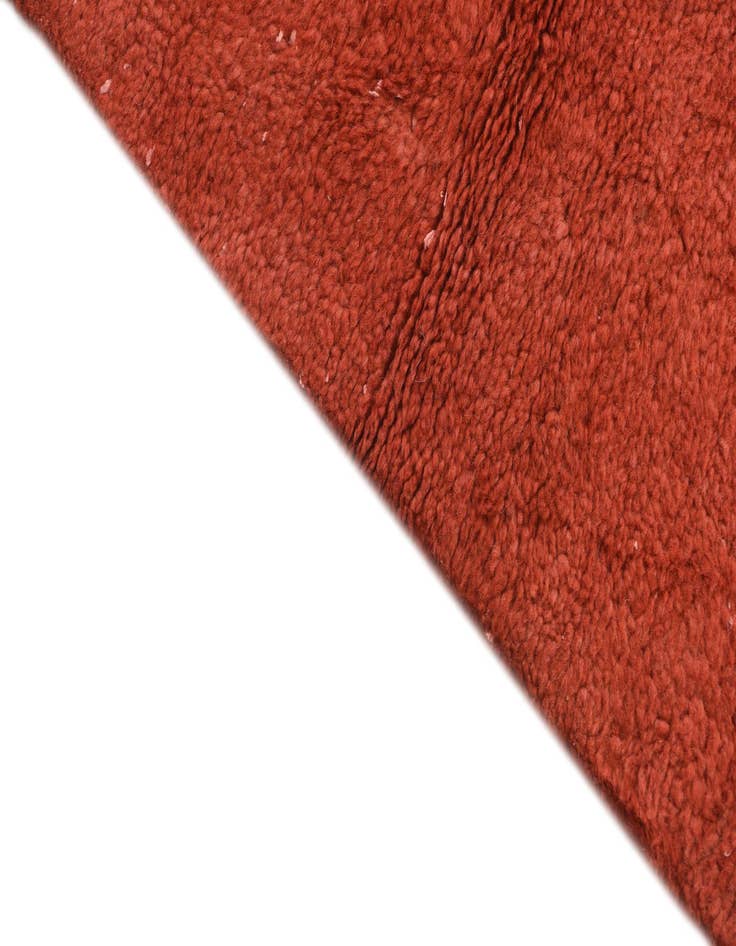 Detail image of  2' 3 x 4' 5  Hand Knotted Moroccan Wool Runner Rug