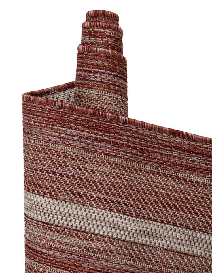 Detail image of  2' x 6'  Washable Border Indoor / Outdoor Runner Rug