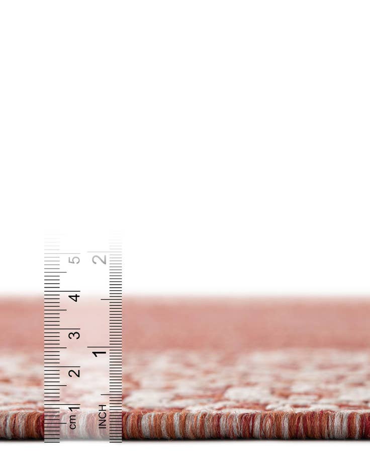 Detail image of  2' x 6'  Washable Border Indoor / Outdoor Runner Rug