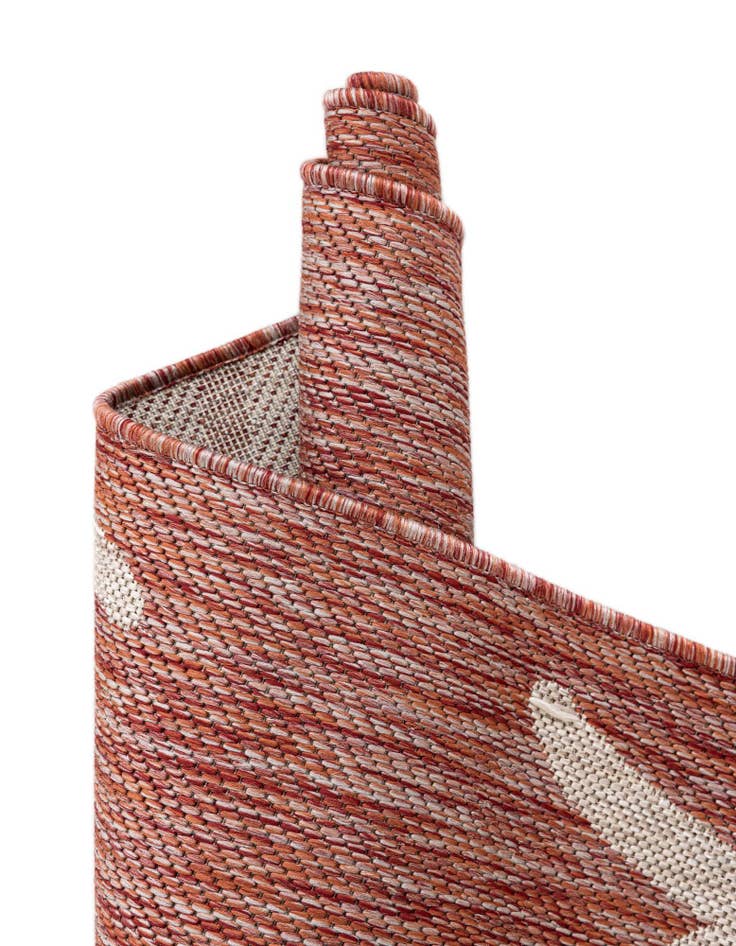 Detail image of  2' x 6'  Washable Botanical Indoor / Outdoor Runner Rug