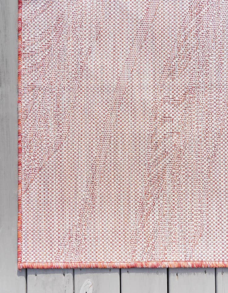 Detail image of  2' x 6'  Washable Botanical Indoor / Outdoor Runner Rug