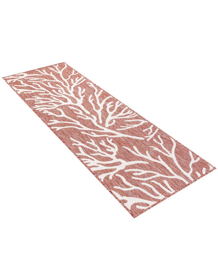Detail image of  2' x 6'  Washable Coastal Indoor / Outdoor Runner Rug