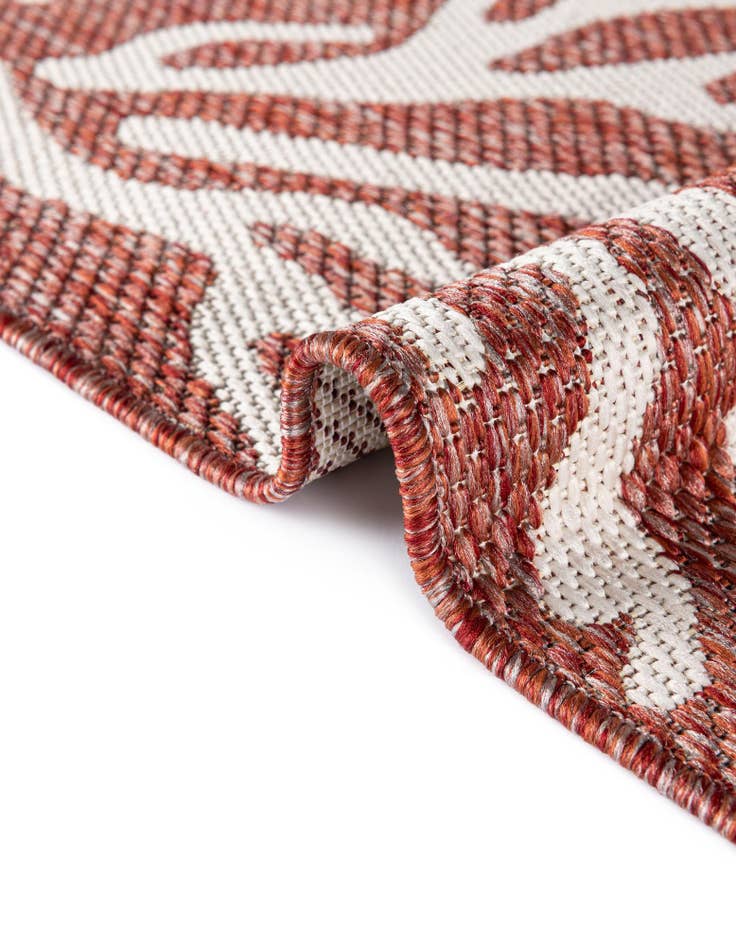 Detail image of  2' x 5' 3  Washable Coastal Indoor / Outdoor Runner Rug