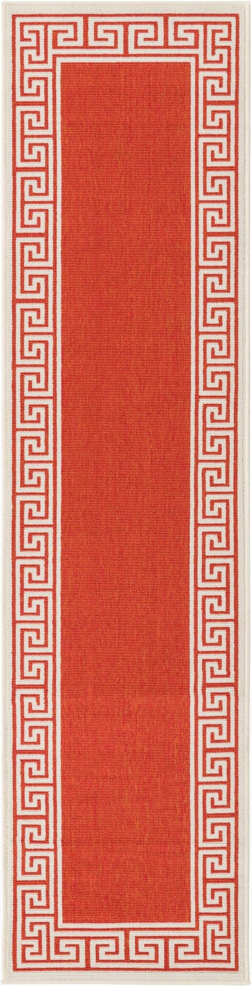  2' x 8'  Washable Coastal Indoor / Outdoor Runner Rug