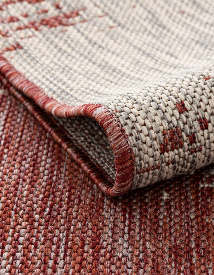 Detail image of  2' x 6'  Washable Modern Indoor / Outdoor Runner Rug