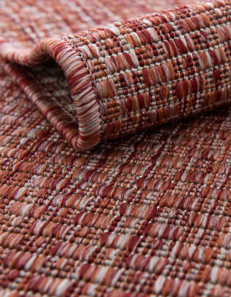 Detail image of  2' x 6'  Washable Solid Indoor / Outdoor Runner Rug