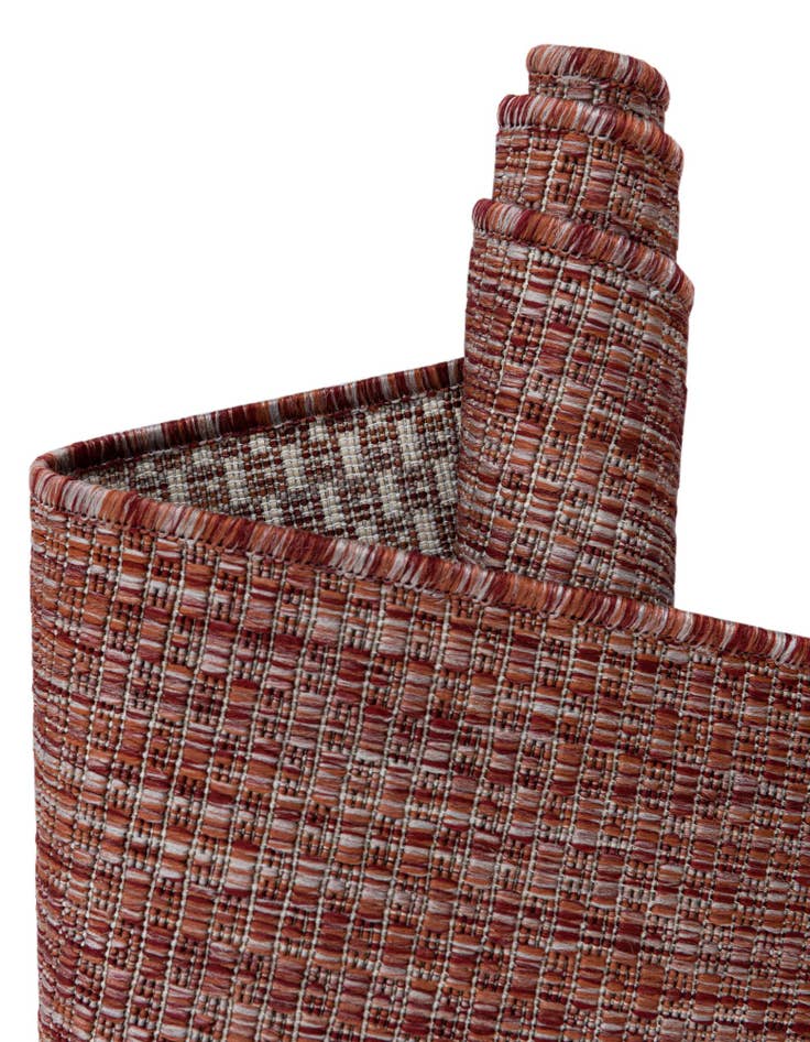 Detail image of  2' x 6'  Washable Solid Indoor / Outdoor Runner Rug