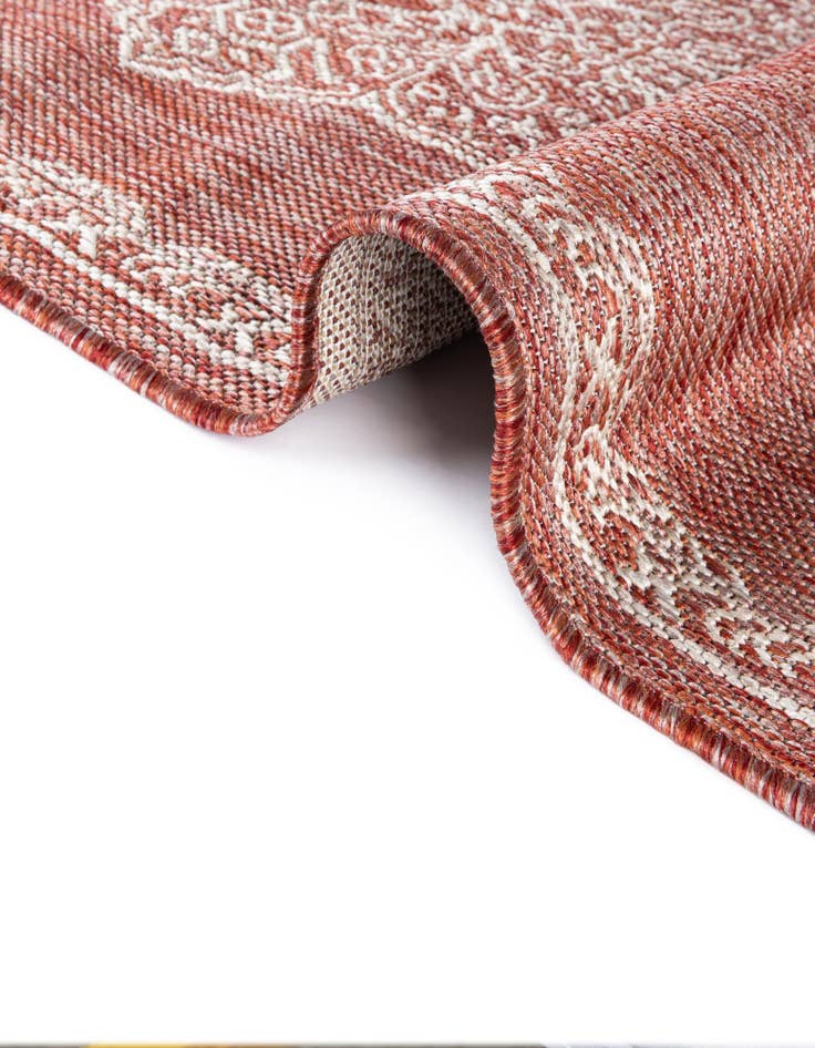 Detail image of  2' x 8'  Washable Traditional Indoor / Outdoor Runner Rug