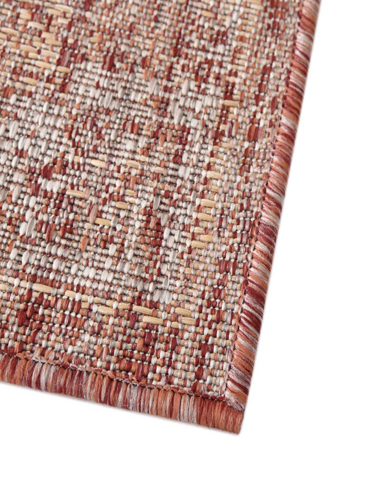 Detail image of  2' x 5' 3  Washable Traditional Indoor / Outdoor Runner Rug