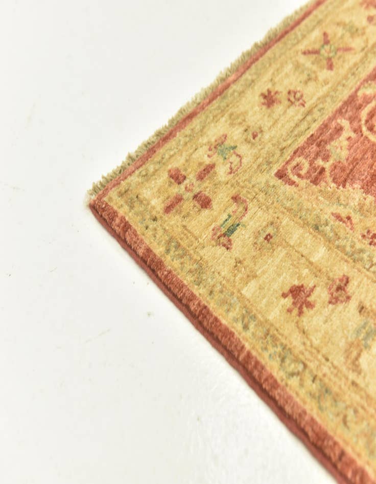 Detail image of 2' 9 x 9' 6 Hand Knotted Peshawar Ziegler Runner Rug