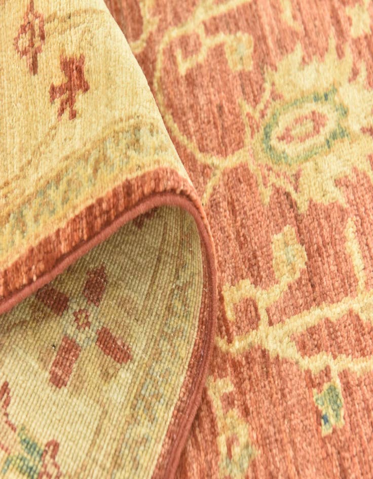 Detail image of 2' 9 x 9' 6 Hand Knotted Peshawar Ziegler Runner Rug