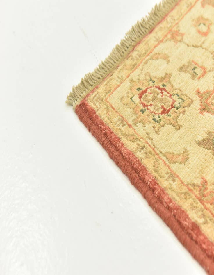 Detail image of  2' 10 x 9' 7  Hand Knotted Peshawar Ziegler Runner Rug