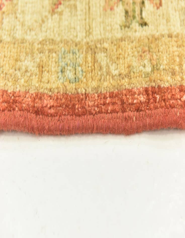 Detail image of  2' 9 x 8'  Hand Knotted Peshawar Ziegler Runner Rug