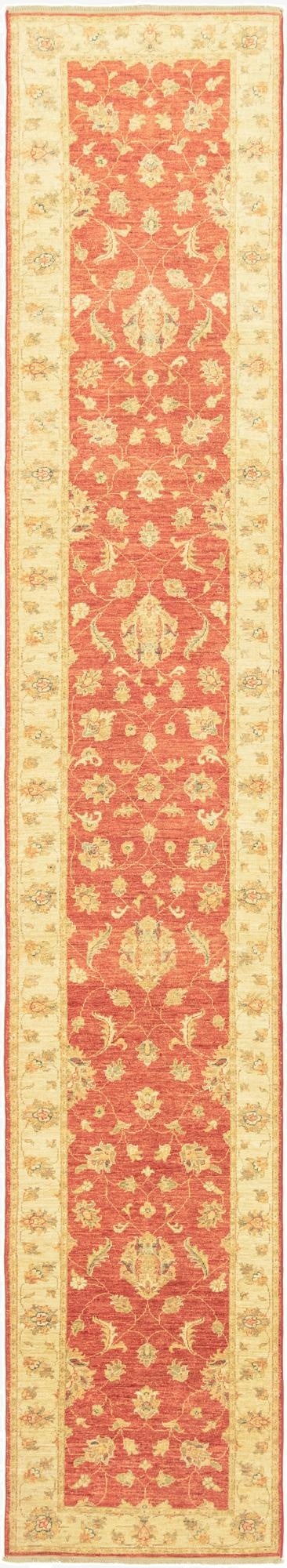 2' 8 x 16' 3  Hand Knotted Peshawar Ziegler Runner Rug