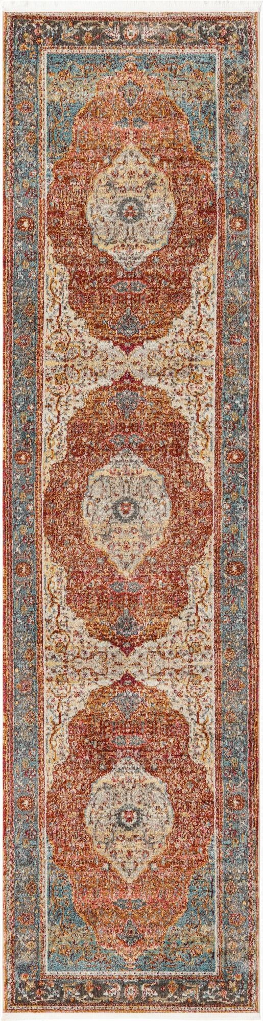  2' 7 x 10' Santiago Runner Rug