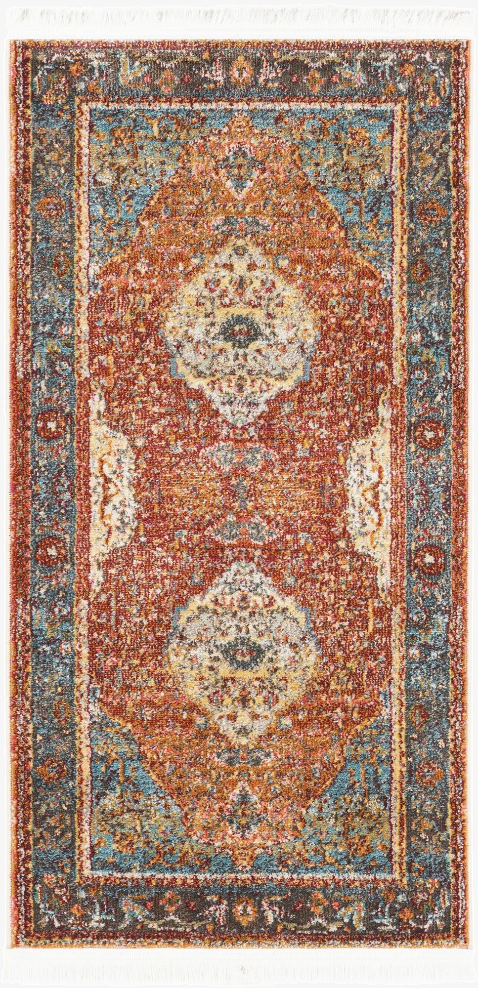  2' 2 x 4' Santiago Runner Rug