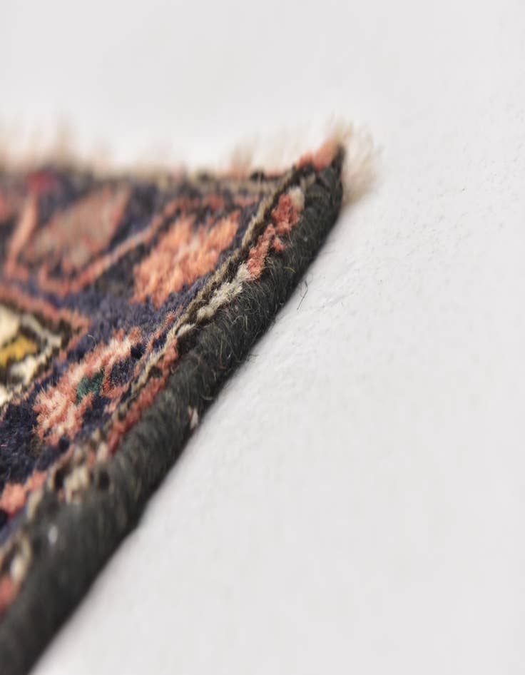 Detail image of  3' 5 x 9' 5  Hand Knotted Shahsavand Persian Wool Runner Rug