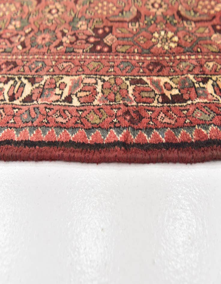 Detail image of  3' 7 x 10'  Hand Knotted Shahsavand Persian Wool Runner Rug
