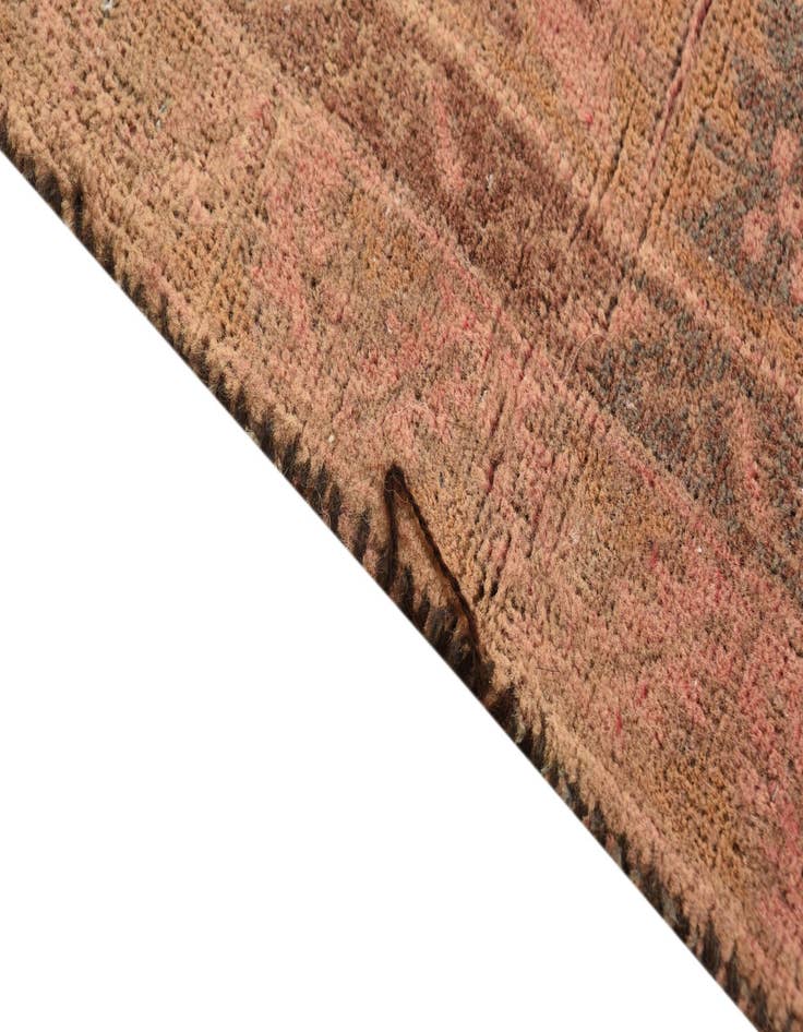 Detail image of  2' 5 x 5'  Hand Knotted Shiraz Persian Wool Runner Rug